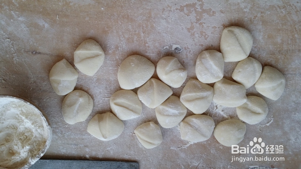 早餐包饺子的过程