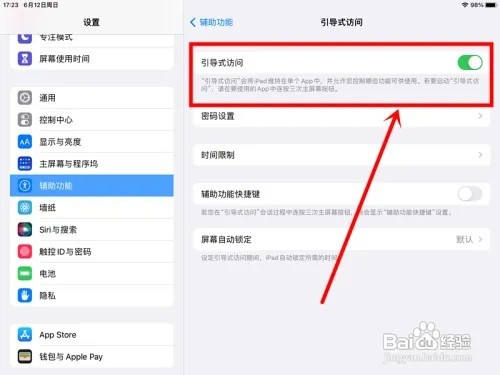 ipad怎么设置青少年模式