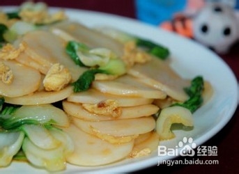 鸡蛋炒年糕的做法