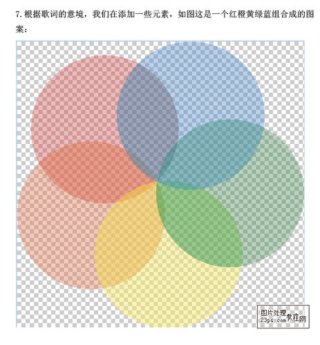PS简单制作梦幻壁纸