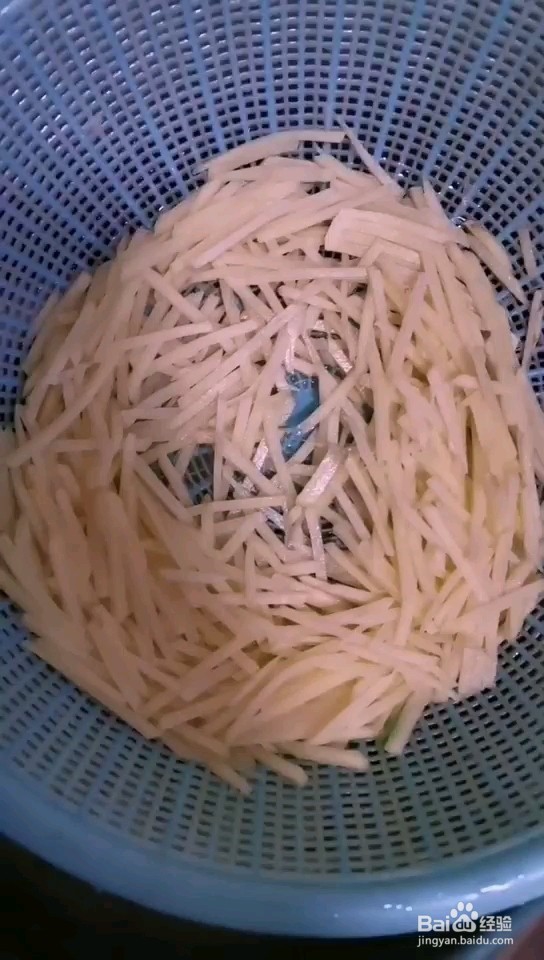 酸辣土豆丝的做法