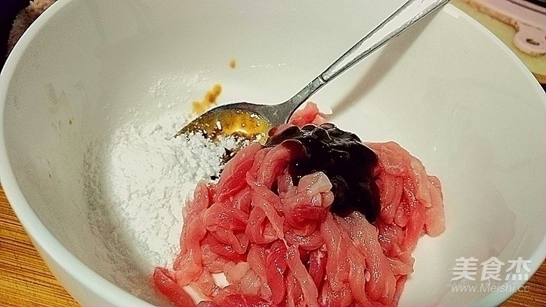 韭黄肉丝的做法