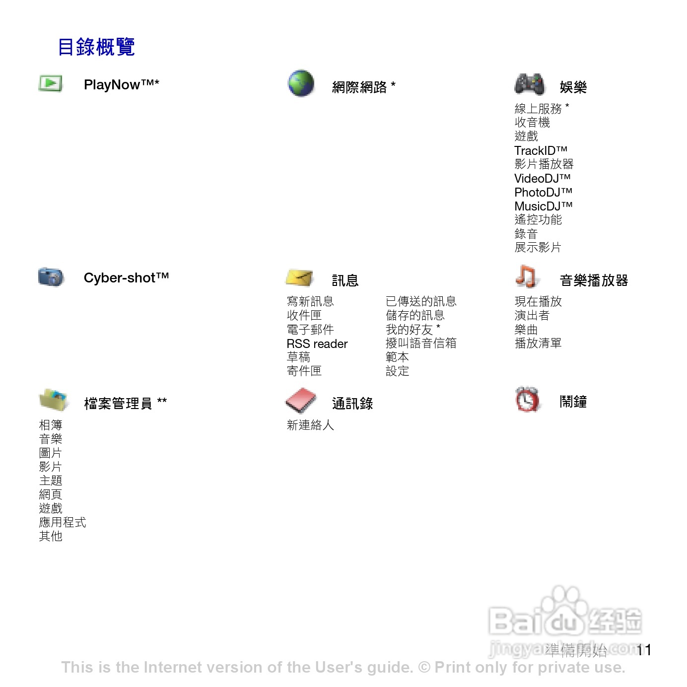 索尼爱立信K770i手机使用说明书:[2]