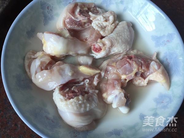 香芋花菇蒸滑鸡