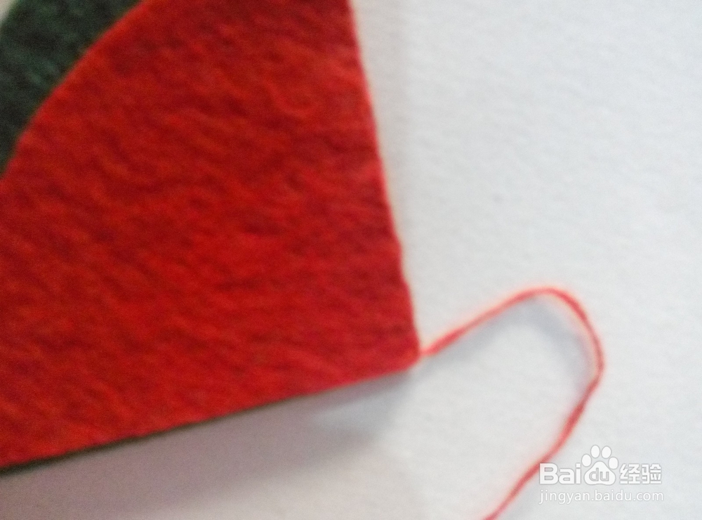 不织布西瓜书签