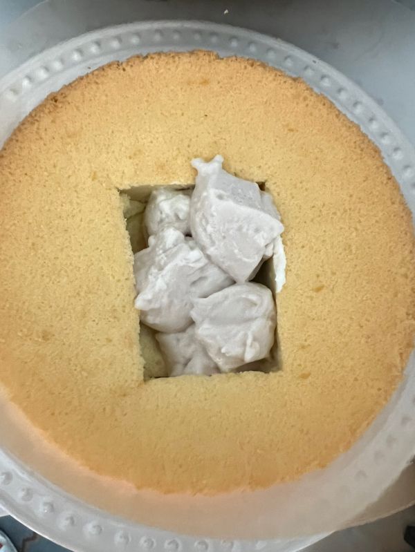 椰椰麻薯夹心蛋糕