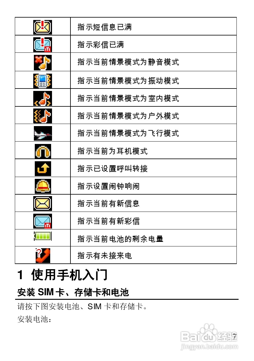 华为T1600手机使用说明书:[2]