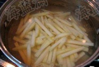 家常简易炸薯条