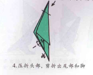 手工制作-折纸啄木鸟