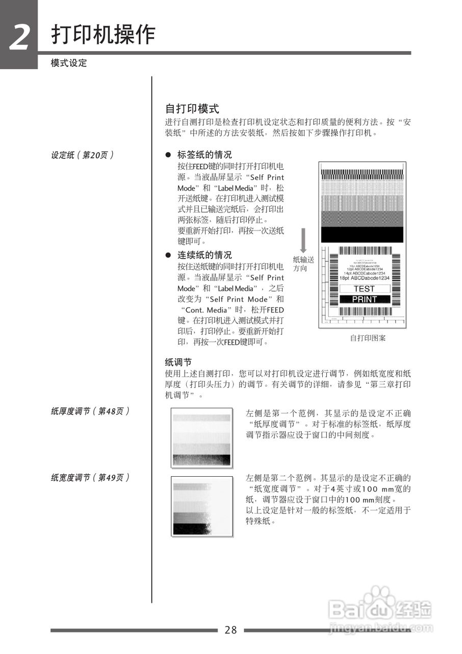CITIZEN CL-S700热传印条形码及标签打印机用户手册:[3]
