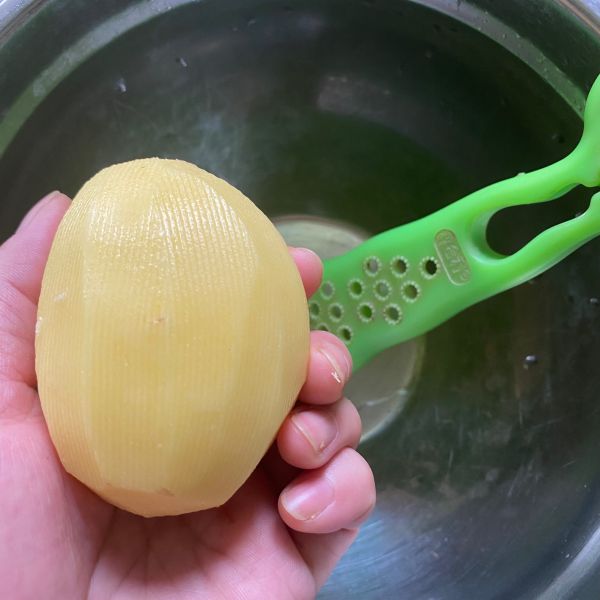 香煎土豆丝肉饼