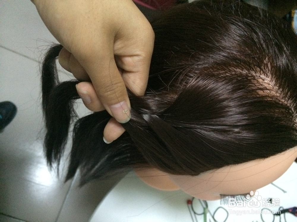 韩式沙滩阳光盘发~