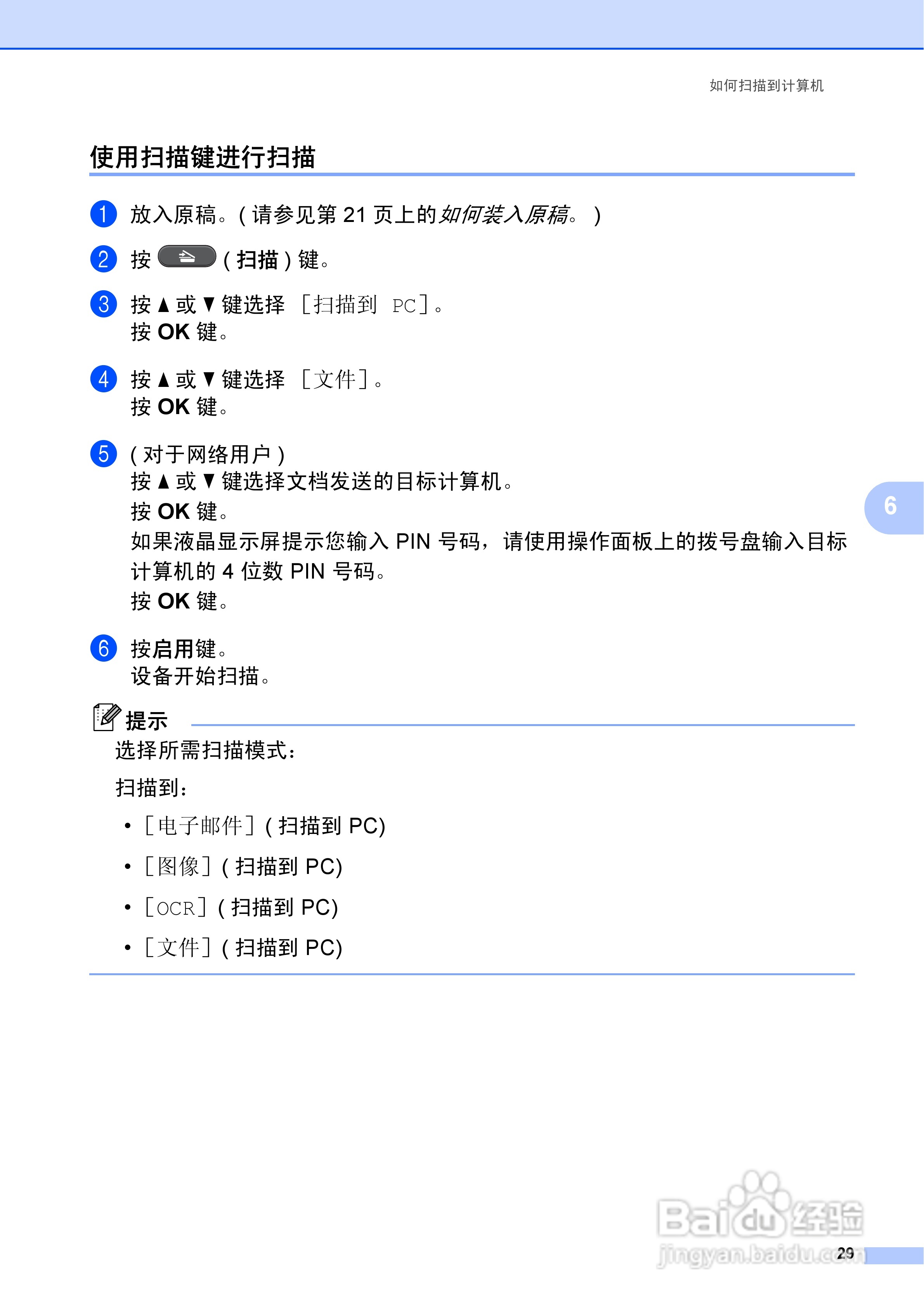 兄弟DCP-7057激光一体机使用说明书:[4]