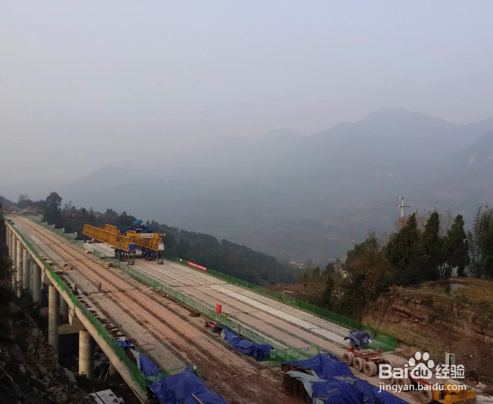 桥梁工程施工形象