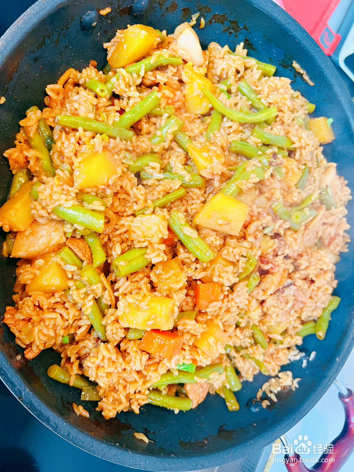 好吃的豆角焖饭的做法