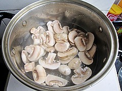 椒油口蘑小油菜