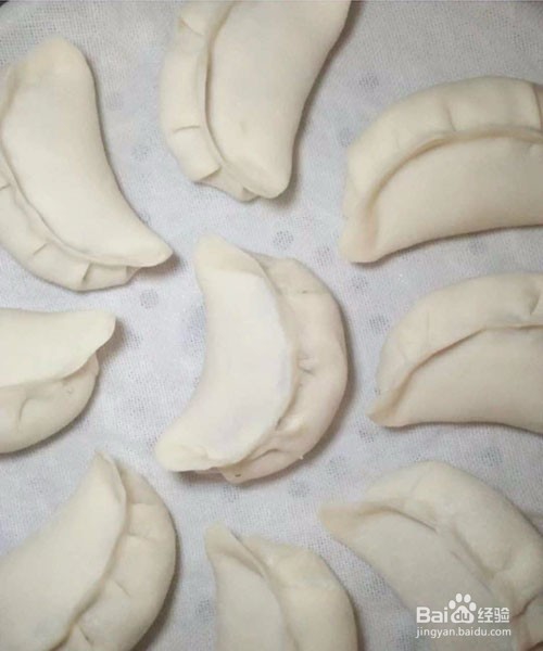 香菇馅儿滴烫面蒸饺