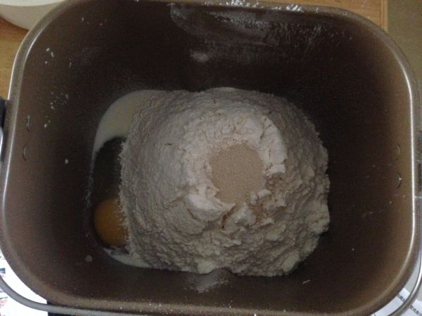 葱香沙拉面包片