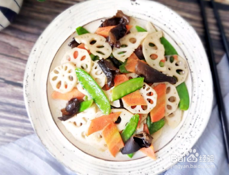 时蔬小炒的做法