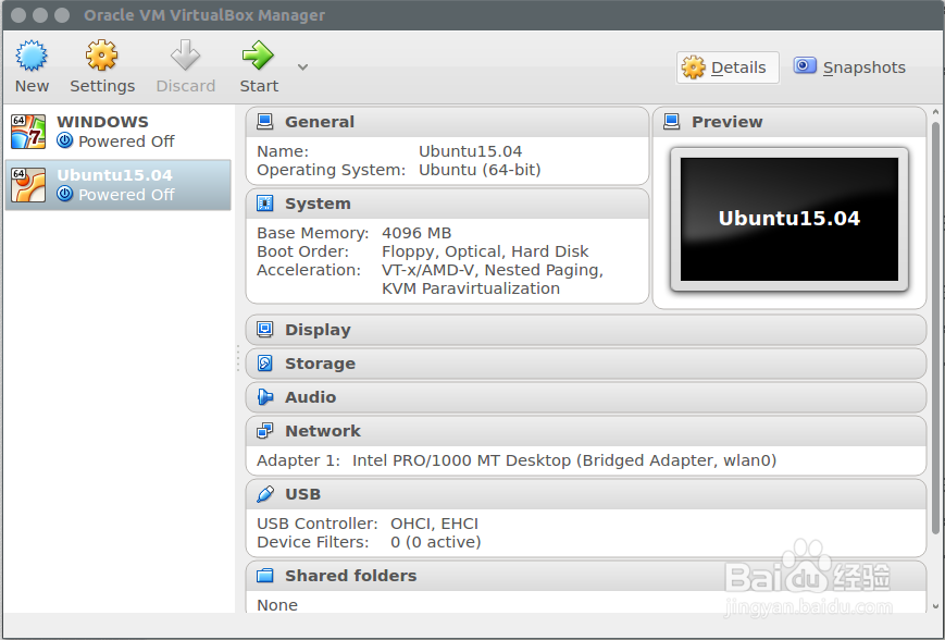 19. Virtualbox对Ubuntu15.04虚机设置共享目录