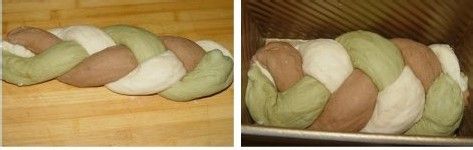 儿子的早餐——三色土司