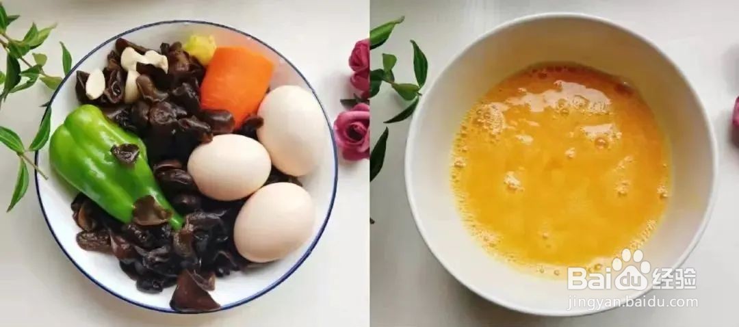 家常菜鱼香木耳炒鸡蛋