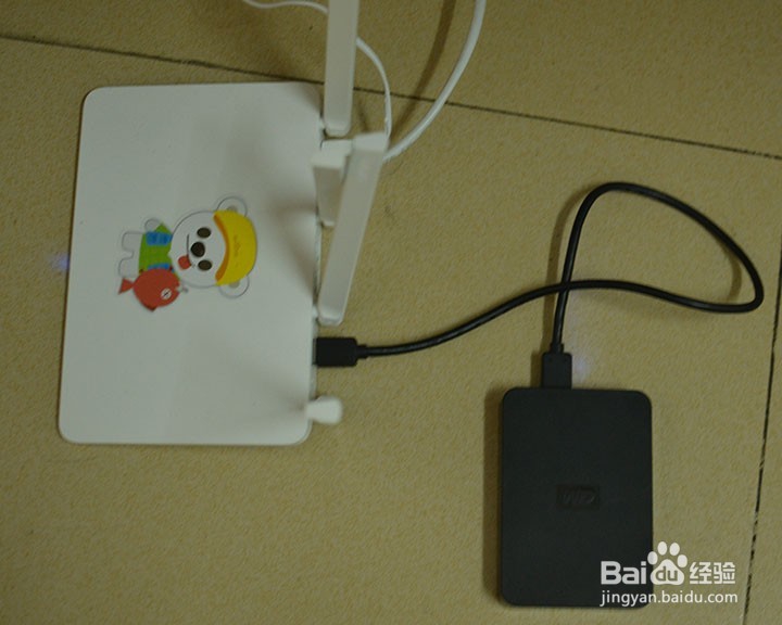 小米路由3如何连接硬盘