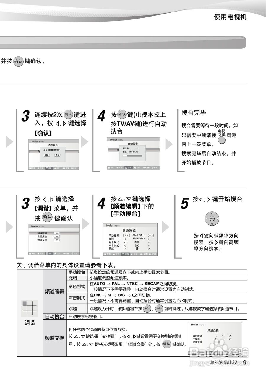 海尔LB47K3N液晶彩电使用说明书:[2]