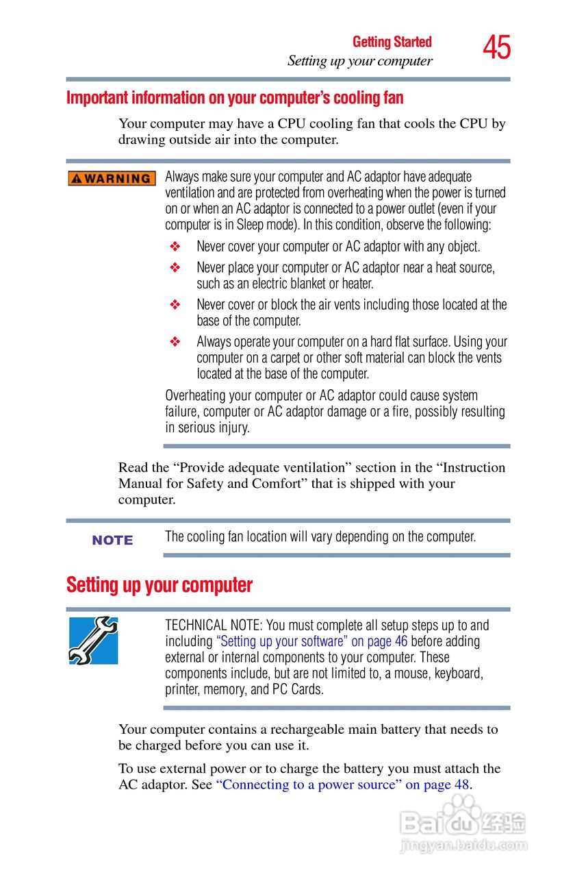东芝M750笔记本电脑使用说明书:[5]