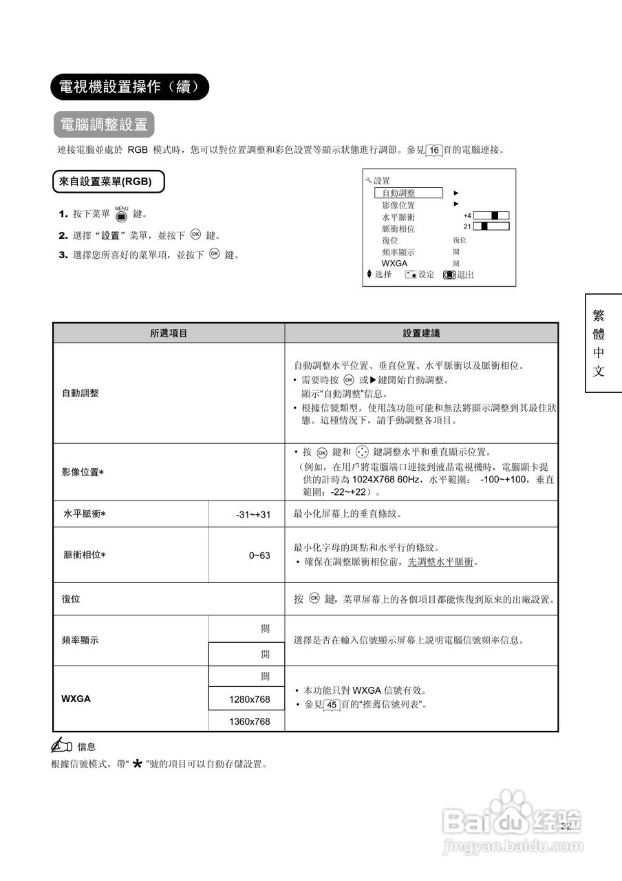 日立牌L26A01A型等离子电视机使用说明书:[4]