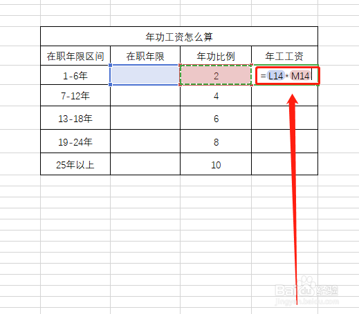 年功工资怎么算