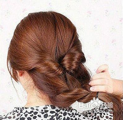 5分钟韩式编发超详细教程图解