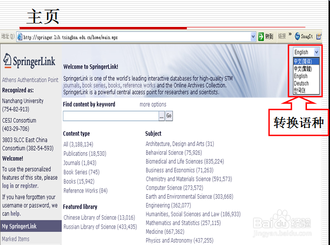 Springer LINK 检索结果处理