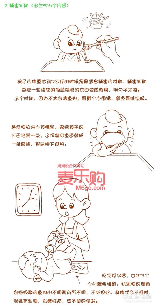 给宝宝添加辅食全过程