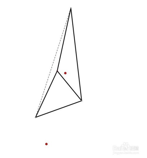如何使用几何画板快速绘制三棱锥