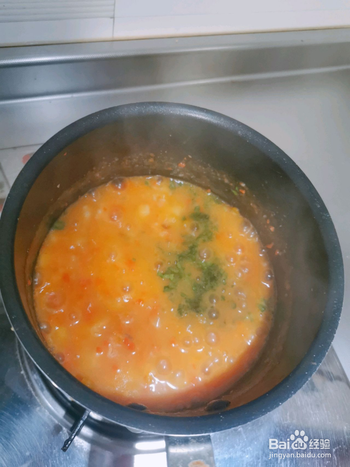 时蔬面疙瘩汤的做法