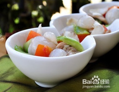 肾炎饮食吃什么好1——丝瓜炒荔枝