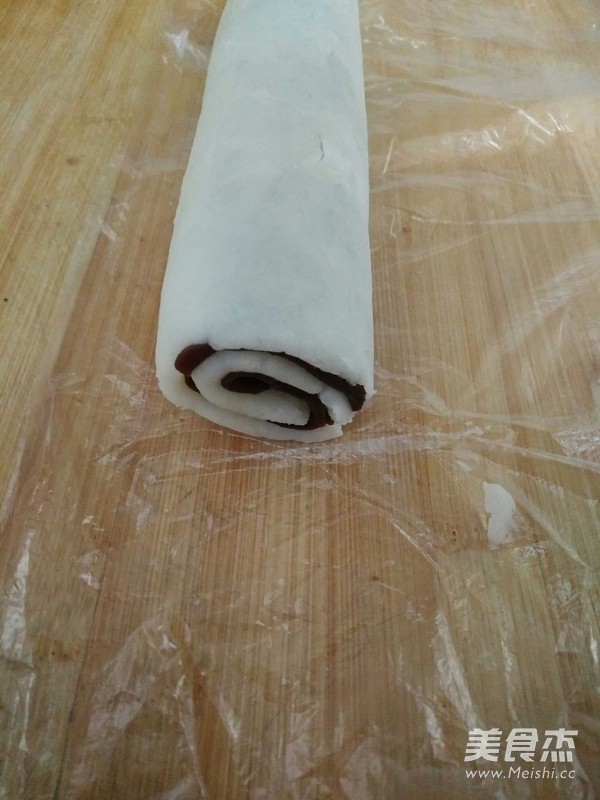 山药豆沙卷糕