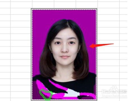 excel换底色证件照