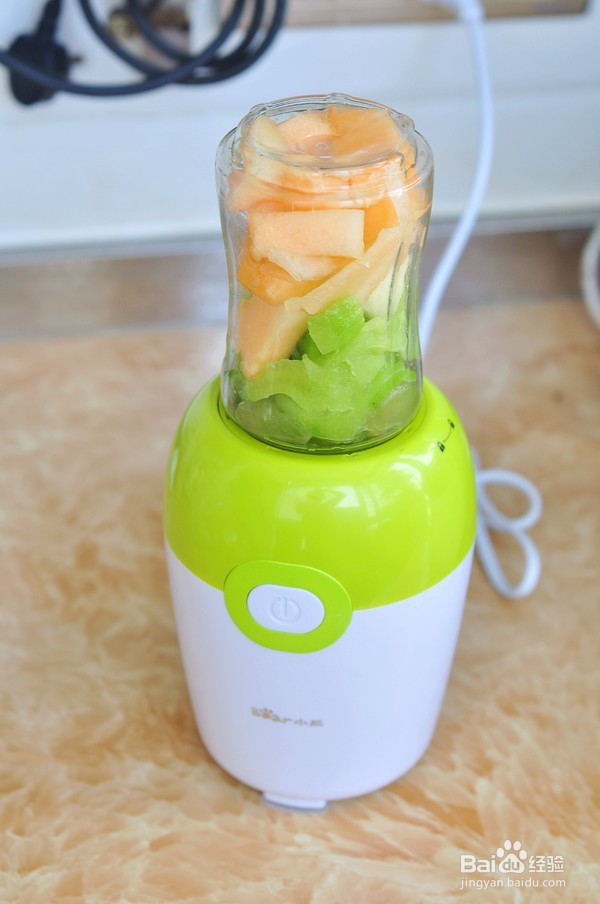 猕猴桃哈密瓜果汁的攻略