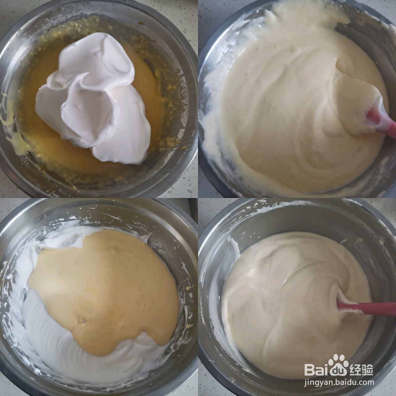 椰香紫薯夹心蛋糕的做法