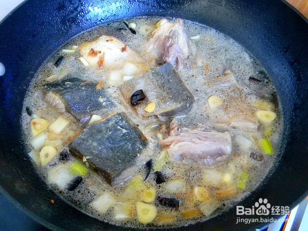 红焖金枪鱼米饭的制作方法