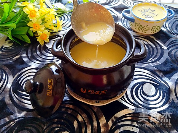玉米牛奶砂锅粥