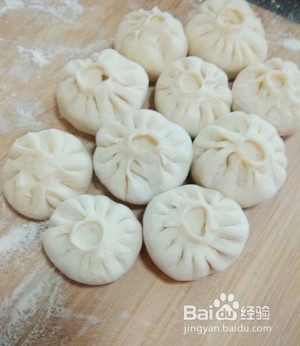 手工发面包子的做法