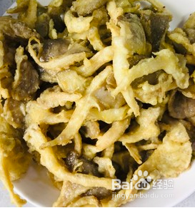 椒盐蘑菇-超好吃的下饭、下酒菜。非常美味