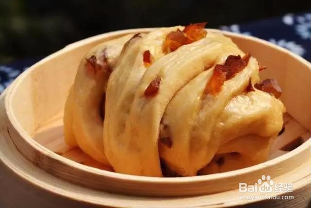 红糖蜜枣花卷的做法