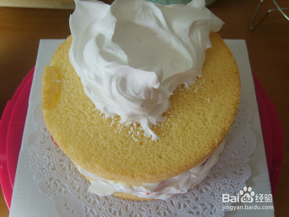 草莓圣诞老人蛋糕