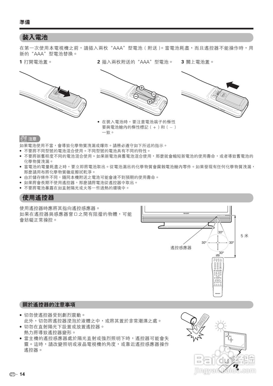 声宝LC-52G77H型液晶电视机说明书:[2]