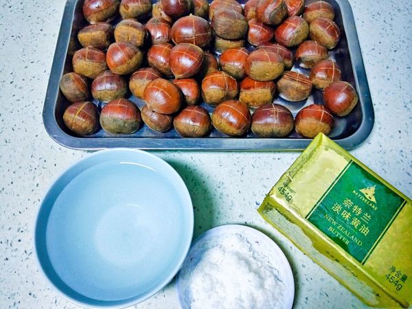 电饭煲黄油栗子