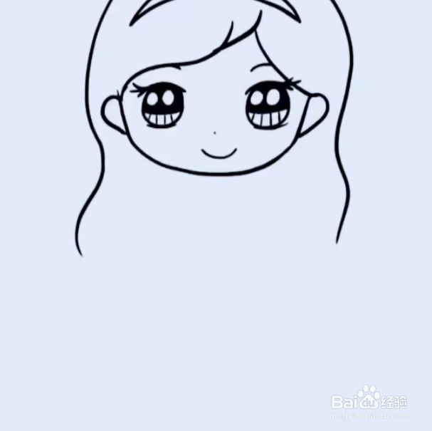 简笔画爱丽丝公主